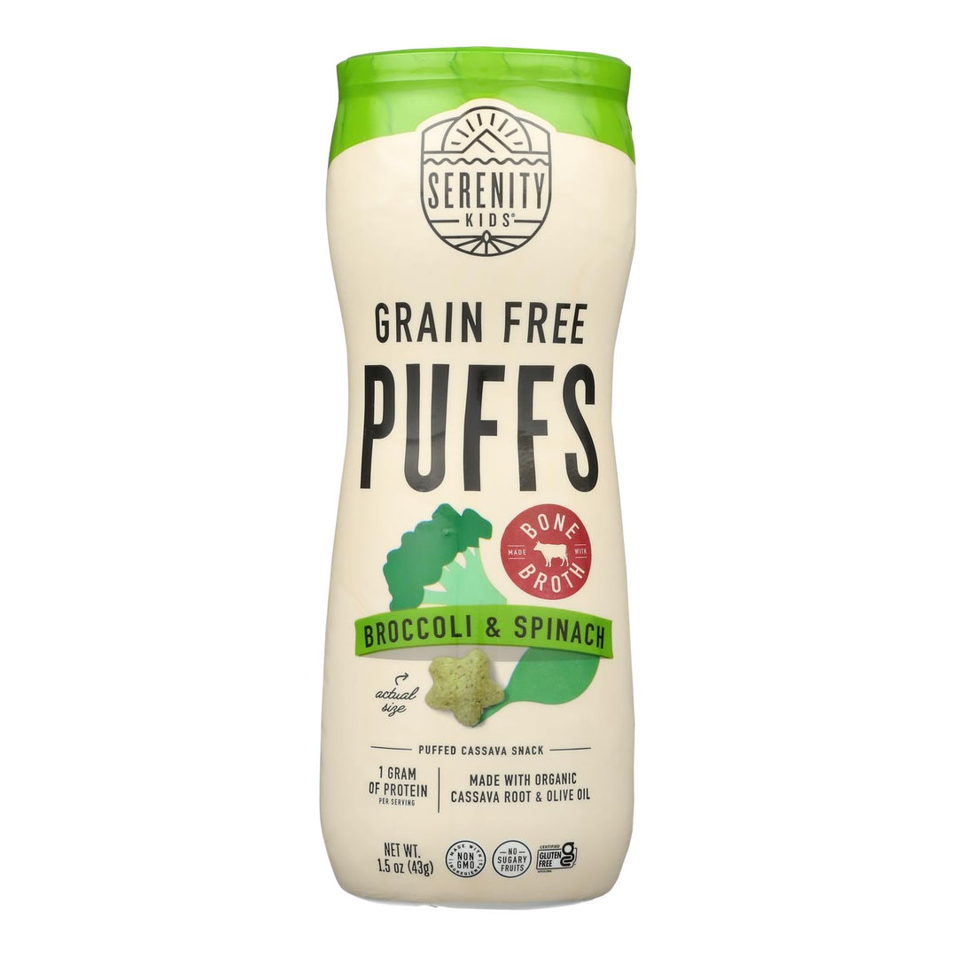 Serenity Kids - Puff Bn Brth Brc Spin - Case Of 6 - 1.5 Oz - Maras Green